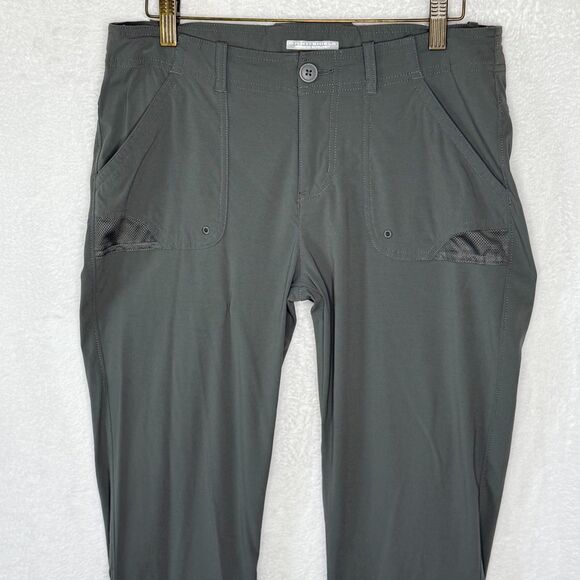 Columbia Women's Gray PFG Ultimate Break Wake Roll-Up Pants Size 8 Fishing hike - Picture 4 of 16